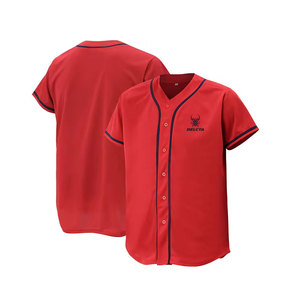 Hot Sale In Stock Baseball Jersey Private Label Adults Baseball Jersey Plus Size Baseball Jersey - Product Image 1