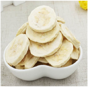 Tranches de banane séchées, collation sucrée et croustillante, fruits naturels lyophilisés, collation saine et portable - Product Image 1
