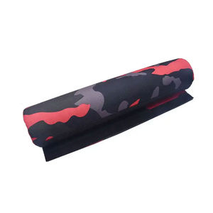 Coussinets de protection réglables en caoutchouc Anax Sports pour haltères, largeur 3 pouces, 16 pouces, 20 kg, supports de cou améliorés pour squats et soulevés de hanche - Product Image 2