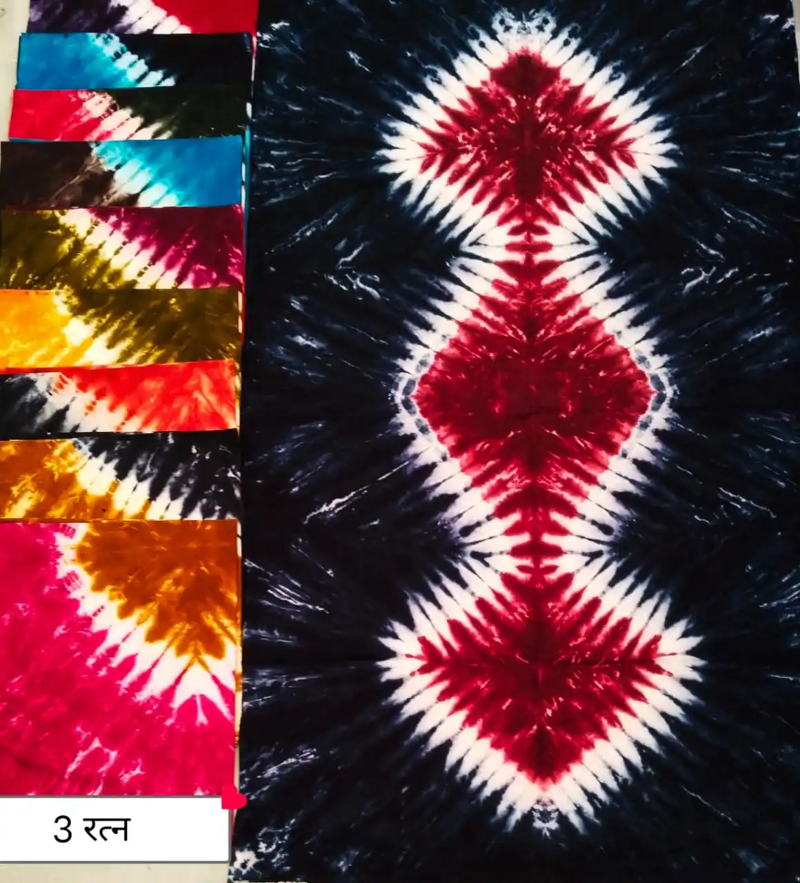 Última coleção quente tie dye kaftan cigana chique tecido rayon decote em V mangas curtas soltas encaixe confortável