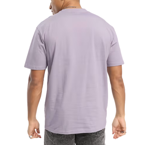 Camiseta Casual de Cuello Redondo y Manga Corta para Hombre, 100% Algodón, Tejido de Punto, Básica, Lisa, Corte Regular, para Otoño, Uso Diario, Estilo Urbano - Product Image 2