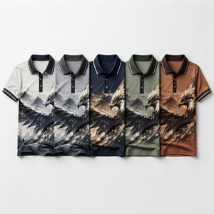 Polo pour homme, dernier modèle, impression par sublimation, qualité supérieure, unique, décontracté, pour le golf, prix attractif, fabricant - Product Image 6
