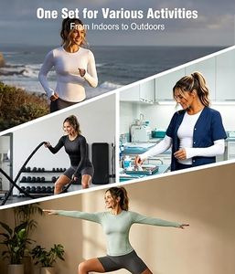Women Long Sleeve Yoga <b>Tops</b> OEM ODM Custom Clothing Manufacturer Fitness Workout Gym Running Athletic Sportswear Activewear - Product Image 6