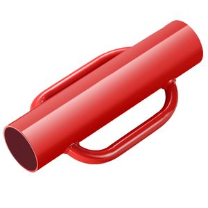 Maniglia per picchetto a percussione manuale in acciaio al carbonio resistente da 14 libbre con diametro interno di 2,7 pollici, per il posizionamento di pali da recinzione e pali a T da fattoria - Product Image 6