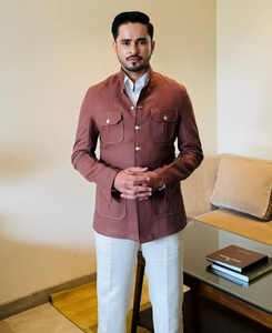 Camisa Casual para Hombre, Estilo Caza, Confeccionada con Tela de Lino 100% Premium, Ecológica, Transpirable y Cómoda para Usar Todo el Día en Verano - Product Image 2