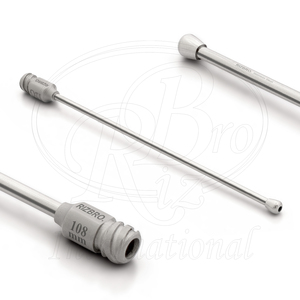 Tubo de alimentación para aves de acero inoxidable con punta de aguja recta y bloqueo de señuelo, 4.7mm 12G x 108mm - Product Image 2
