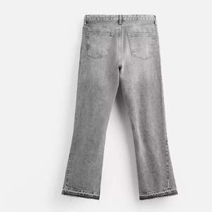 Jeans de mezclilla de corte amplio y acampanado al por mayor para hombre, pantalones de mezclilla de primera calidad para hombre, estilo urbano. - Product Image 5