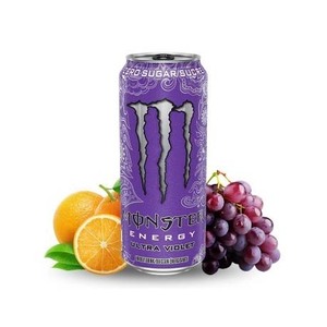 <b>Zero</b> <b>Sugar</b> Energy Drink There Monster Ultra Violet Smooth Grape Energy Experience - Product Image 4