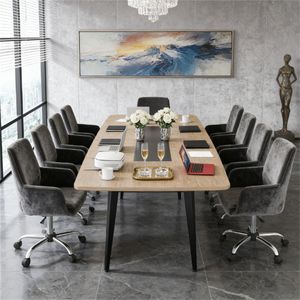 Scrivania Multifunzionale/Tavolo da Conferenza, Tavolo per Computer e Pranzo, Tavolino da Caffè ad Alta Versatilità - Product Image 2