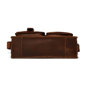 Maletín Moderno para Portátil de Cuero Genuino con Correa, Color, Tamaño y Logotipo Personalizables - Bolsa Protectora Impermeable para Oficina - Product Image 4