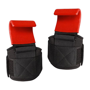 Lifting Hooks Heavy Duty Gym Hooks Wrist Support for Deadlift Weightlifting Training Strong Grip OEM Bulk Supply - Product Image 1
