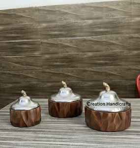Casserole de luxe finition or avec support et couvercle – Plat de service décoratif chauffe-plats pour hôtels et maisons - Product Image 5