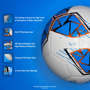 Balón de Fútbol Personalizado con Impresión Digital, Logotipo Personalizado, Foto Personalizada, Termosellado, Duradero, Ligero, Tamaño 5, Cuero PU, Cosido a Máquina - Product Image 5