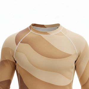 เสื้อรัดรูปแขนยาวแบบยูนิเซ็กซ์สำหรับฝึกซ้อมกีฬา BJJ MMA ยิวยิตสู กราปลิง โนกิ แห้งเร็ว สวมใส่สบาย - Product Image 4