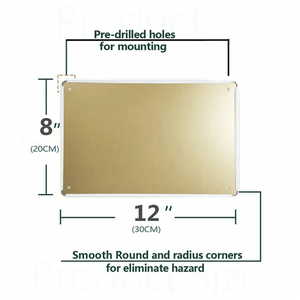 CIFbuy Segnale Metallico Funzionale di Proibito l'Ingresso per Videosorveglianza CCTV, Decorazione Elettronica da Parete per la Casa con TikTok per Ritiro Temu - Product Image 4