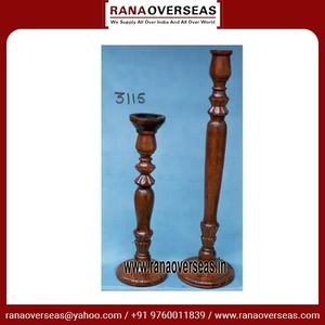 Bougeoir en bois de décoration de maison vintage de conception à la mode pour la décoration de festival décoration de la maison au prix du fabricant - Product Image 6