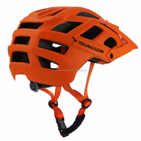 Casque de vélo YOUNGSON HB3-7 certifié CE, ABS+PC, 22 aérations, léger 25530g, formes rondes et ovales, tailles M/L