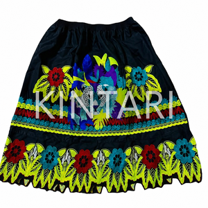 Custom Hawaiian Island Embroidery <b>Skirt</b> Women Aloha Tropical Floral Summer Beach Resort Casual Clothing Wholesale Supplier - Product Image 2