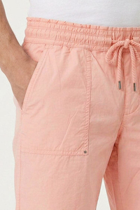 Shorts de plage décontractés pour hommes, respirants, tissés, coupe droite, ajustés, taille cinq pouces, grande taille, couleur unie, logo personnalisé - Product Image 6