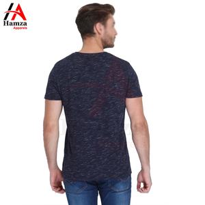 T-shirt décontracté à manches courtes et confortable en coton 100% pour homme avec motif de roses brodées - Product Image 5