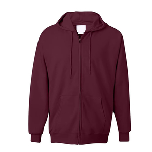 High Quality <b>Men</b> Zipper Hoodies 100%Cotton Zipper Hoodies Low MOQ <b>Top</b> Fashion <b>Men</b> Full Zipper Hoodies - Product Image 1