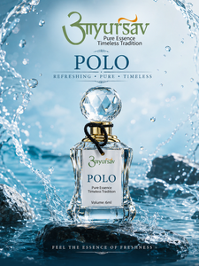 Parfum POLO Attar, fragrance aquatique fraîche et longue durée pour homme |   Parfum de luxe haut de gamme |   Bouteille en verre cristal de 6 ml avec boîte cadeau - Product Image 3