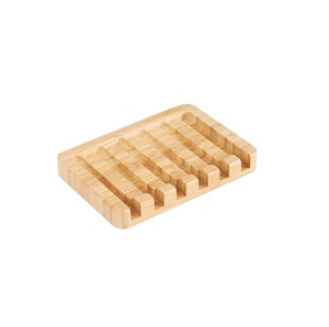 Factory Sale 100% Handmade Wood Bathroom <b>Sets</b> Best Manufacturer Natural Wood <b>Soap</b> Dish Holder European Style - Product Image 6