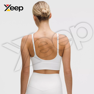 Sujetador Deportivo de Yoga para Mujer XEEP de Alta Calidad XC-SB-72, Simple, Transpirable, con Tirantes Ajustables, Almohadillas Extraíbles, Alta Sujeción, Secado Rápido - Product Image 2