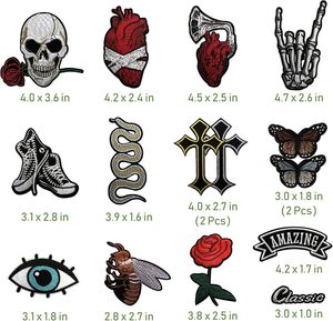 Emblema Textil Elegante para Coser en Ropa, Bolsos, Sombreros y Proyectos Decorativos, Aplique Bordado para Personalización Creativa - Product Image 6