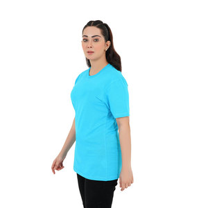 T-shirt élégant et classique pour femme, finition de luxe, respirant, texture lisse, anti-boulochage, couleur vive et durable. - Product Image 3