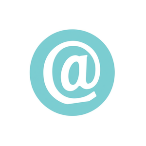 Adesivo da parete decorativo ILAN con simbolo @ 11 cm per decorazioni domestiche - Product Image 2