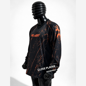 Camiseta de Paintball Personalizada de Alta Calidad, Logotipo Personalizado, Malla Transpirable, 100% Algodón, Secado Rápido, Diseño Elegante, Color Personalizado, para Exteriores - Product Image 3
