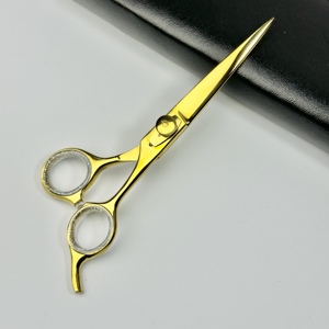 Ciseaux de coiffure professionnels droits en acier inoxydable, tranchants, de 6 pouces, pour couper et effiler - Product Image 3
