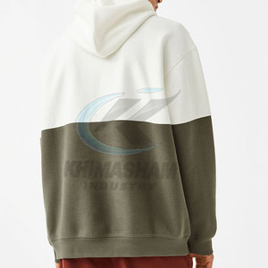 Streetwear <b>Winter</b> Casual Solid <b>Fleece</b> Men's Pullover Hoodies with Customized Logo Color & Design - Product Image 5