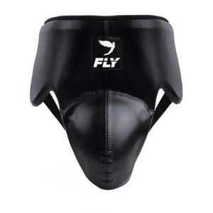 Nuevo Set Profesional de Guantes de Boxeo de Cuero Fly, Protector de Cabeza e Ingle, Transpirable y Duradero, Color Negro - Product Image 3