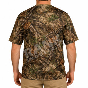 T-shirts de chasse les plus vendus, marque privée, prix de gros, t-shirts de chasse de haute qualité, vêtements de chasse en promotion - Product Image 3