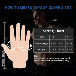 Outdoor Sports Breathable Gym <b>Weight</b> Fitness Lifting <b>Glove</b> Polyester Workout Fitness Gym <b>Gloves</b> - Product Image 3