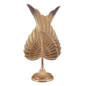 Sculpture de table en laiton en forme d'ailes d'ange décoratives, élément symbolique élégant pour le salon, l'entrée, la zone de méditation et la décoration de bureau - Product Image 6