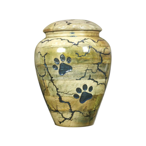 Urne funéraire artisanale en bois, figurine Lichtenberg, incrustation en résine fractale, pour cendres humaines. - Product Image 2