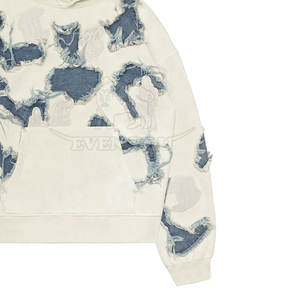 Sudaderas con capucha estilo distressed de primera calidad, nuevo diseño, 100% algodón, para sudaderas con capucha estilo distressed. - Product Image 4