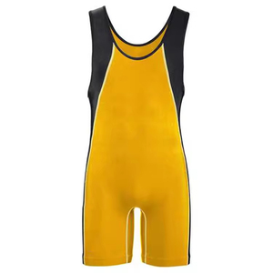 Combinaisons de lutte personnalisées unies, maillots de lutte, vêtements de corps, combinaisons de lutte pour hommes et unisexe - Product Image 3