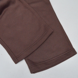 Pantalon de survêtement marron pour homme, taille élastique, en tissu tricoté, décontracté, respirant, pour l'automne - Product Image 5