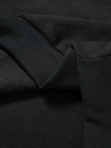 Sweat-shirt personnalisé avec broderie de logo, sweat-shirt en coton uni à col rond pour homme - Product Image 2