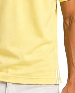 Camiseta Polo Personalizada en Amarillo Pastel para Hombre, Ropa Deportiva Casual de Verano, Transpirable, para Golf, con Manga Raglán Premium, Prenda Superior a la Moda - Product Image 6