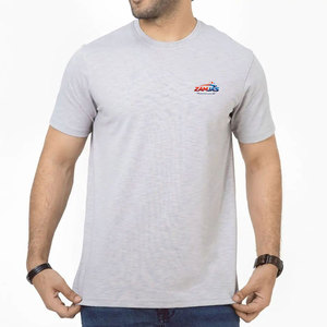 เสื้อยืดคอโอผ้าฝ้ายออร์แกนิคสำหรับผู้ชายสไตล์ลำลองออกแบบเองได้สำหรับขายส่งเสื้อผ้าฤดูร้อนสำหรับผู้ชาย - Product Image 1