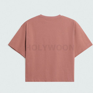 Camiseta Básica Informal de Algodón Suave, Camiseta Personalizada para Mujer, Ropa Informal de Moda de Algodón de Alta Calidad - Product Image 2