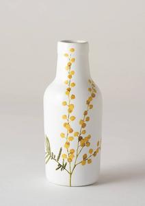 Jarrón de Cerámica Verde Esmeralda de Lujo con Diseño de Cuello Alto y Acampanado, Acabado Brillante y Aspecto Impresionante para Interiores Elegantes - Product Image 5