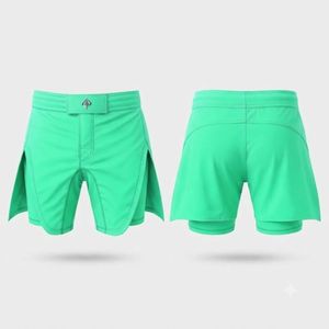 Shorts de MMA Gladiator confortables et à séchage rapide avec impression par sublimation, en Spandex/Polyester respirant, qualité supérieure pour hommes - Product Image 1