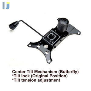 Chaise en cuir réglable simple pour une utilisation de bureau - Product Image 6