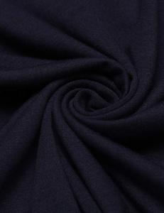Men's Solid Short Sleeve for Shirt Knitted Casual <b>Navy</b> Gray Pocket Design ODM Customized Color & Fabric - Product Image 3